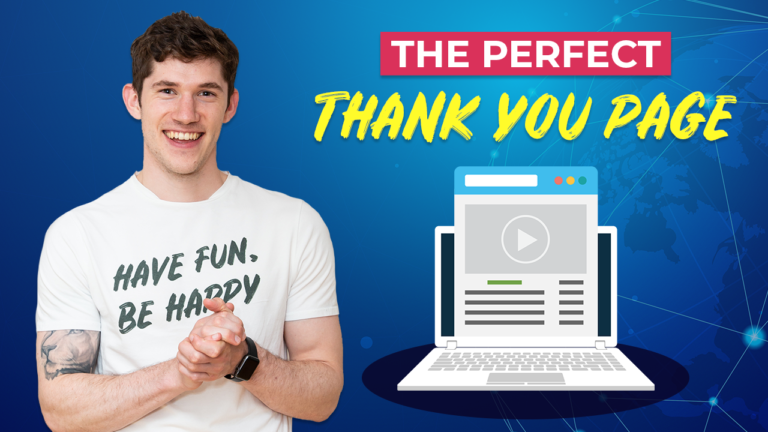 how to create the perfect thank you page