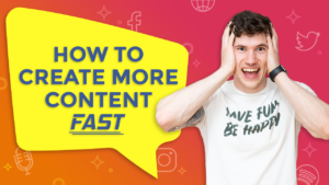 create more content
